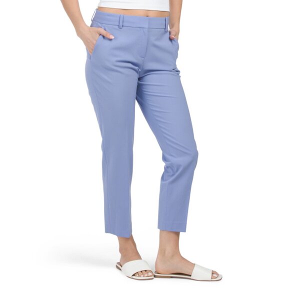 THEORY Grotto Wool Blend Treeca Pants